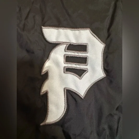 Dragon Ball Z Jacket Youth Boys XS Black Snake Dragon Varsity Skate Primitive - Picture 4 of 10